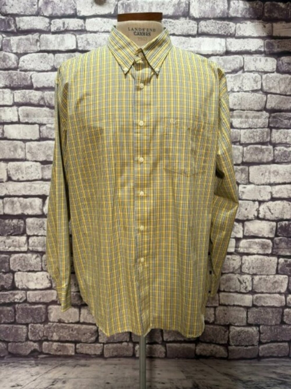 Izod Men's Multicolored Button Down Top Size XXL